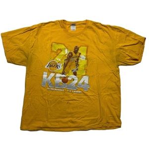 RARE Y2K Vintage Kobe Bryant 24 T-shirt Size XXL